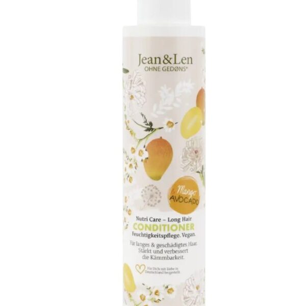 Conditioner Jean & Len με λάδι αβοκάντο και εκχύλισμα μάνγκο, 300ml