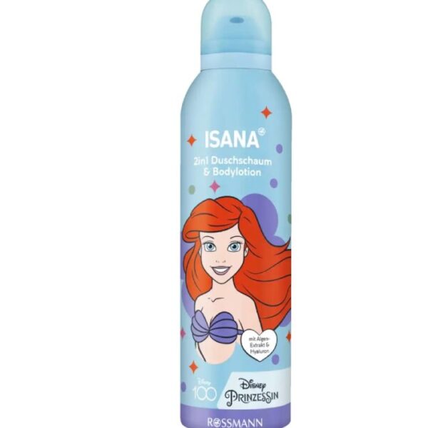 Αφρόλουτρο Isana 2 σε 1 με εκχύλισμα φυκιών και υαλουρονικό οξύ