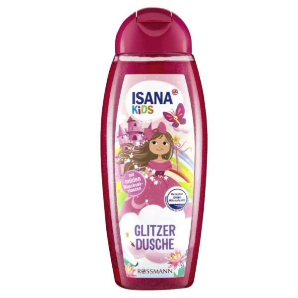 Παιδικό Αφρόλουτρο Isana Glitter, 300ml