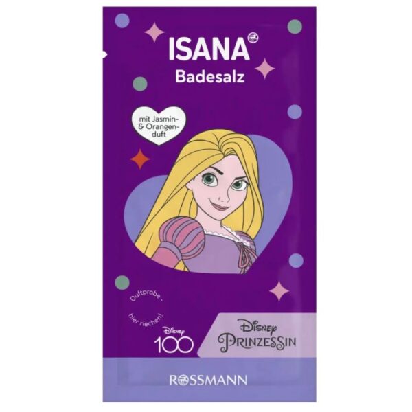 Παιδικά Άλατα Μπάνιου Isana Ραπουνζέλ, 80γρ