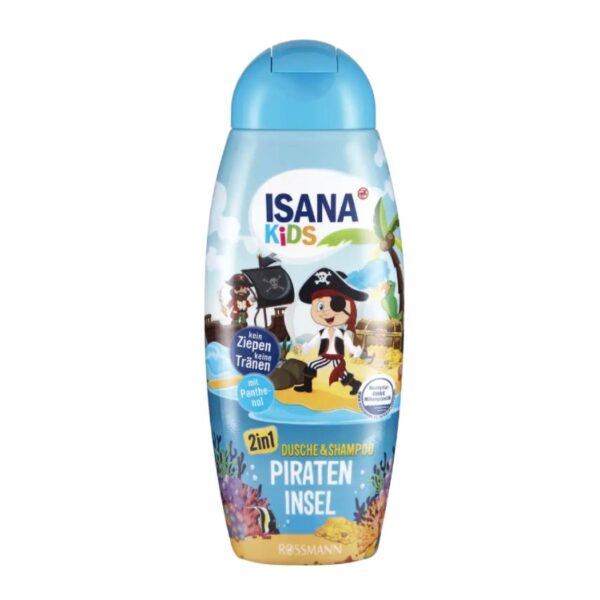 Παιδικό αφρόλουτρο2 σε 1 Isana Πειρατής, 300ml