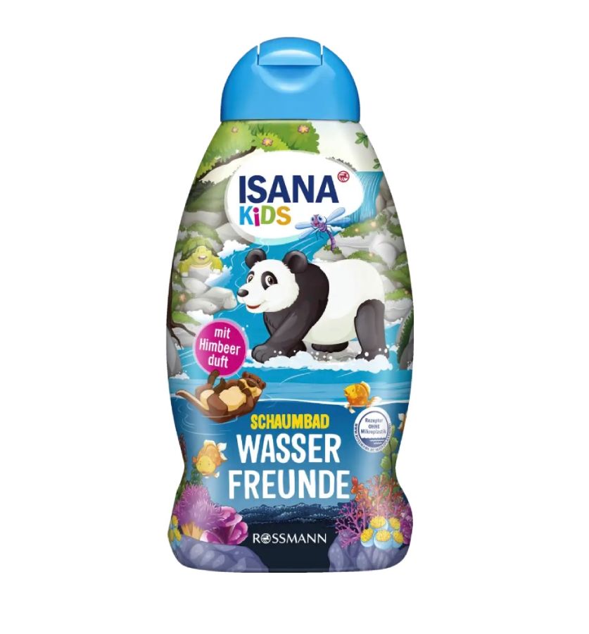 Παιδικός Αφρός Μπάνιου Isana Wasser Freunde, 500ml