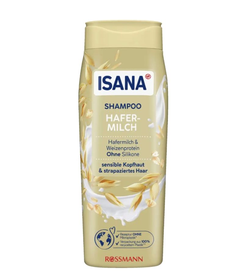 Σαμπουάν Isana με γάλα βρώμης, 300ml