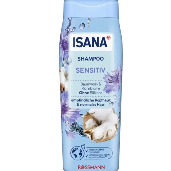 Σαμπουάν Isana με άνθος βαμβακιού, 300ml