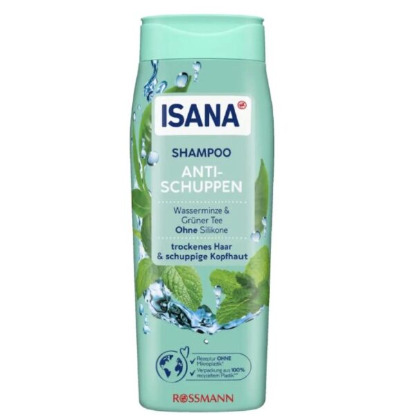 Σαμπουάν Isana με εκχύλισμα μέντας, 300ml