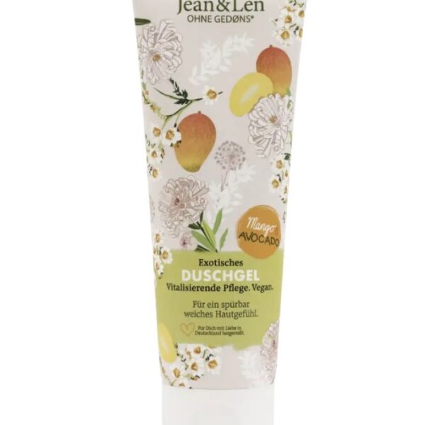 Αφρόλουτρο Jean & Len με λάδι αβοκάντο και εκχύλισμα μάνγκο, 250ml