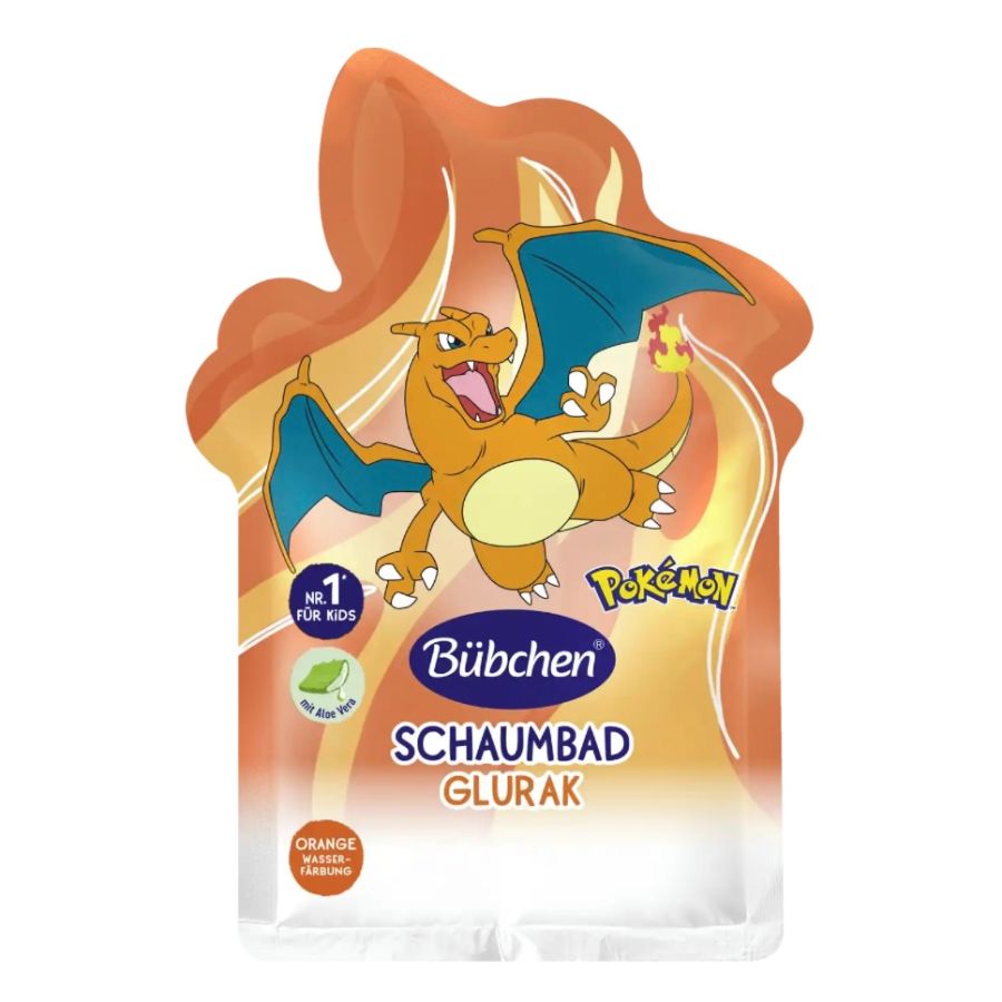 Αφρόλουτρο Bubchen Charizard άρωμα βερύκοκκο, 40ml