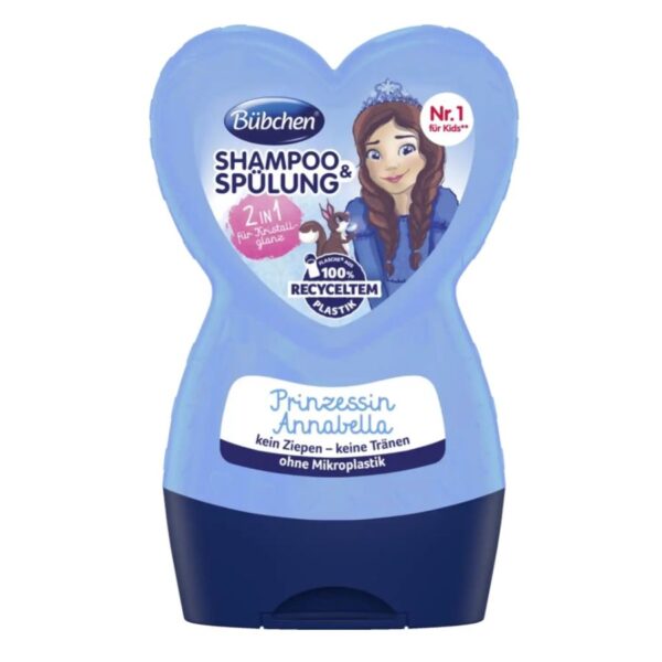 Σαμπουάν και Conditioner Princess Bubchen Annabell 2 σε 1, 230ml