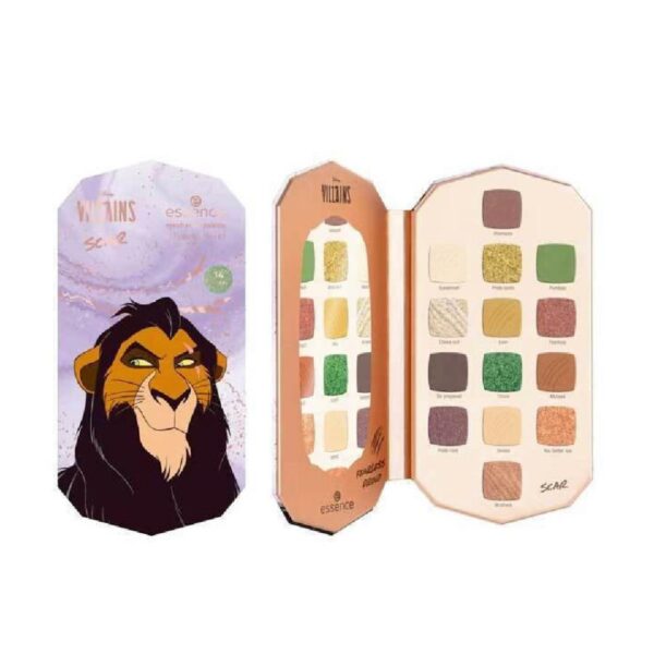 Essence παλετα σκιων Villains(Lion King Scar) Disney