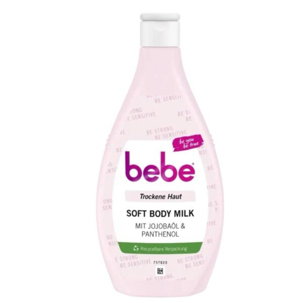 Soft body milk bebe 400ml(με λάδι jojoba και πανθενόλη)