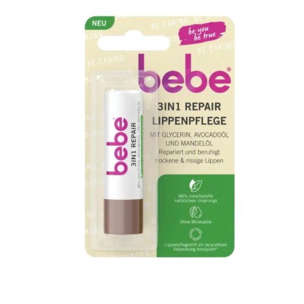 Επανορθωση και περιποίηση χειλιων 3σε1με γλυκερίνη, λάδι αβοκάντο και αμυγδαλέλαιο