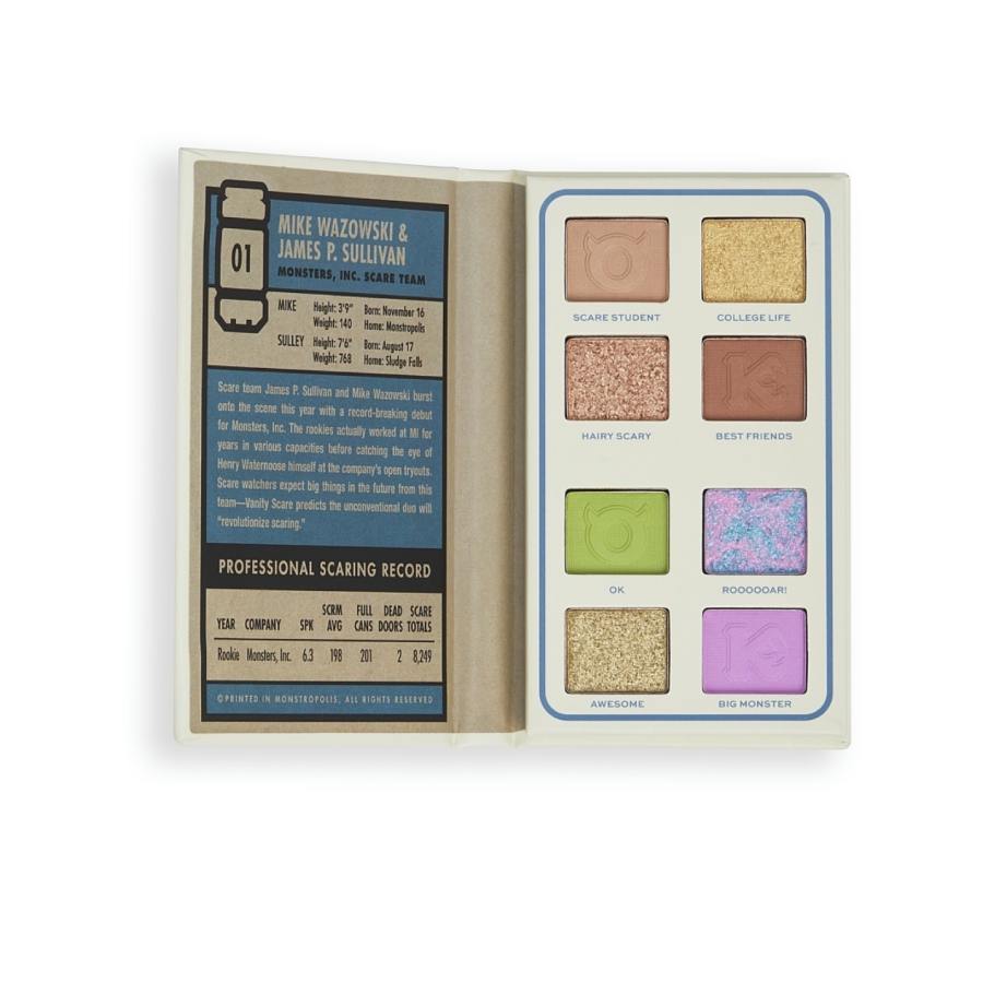 Revolution X Monsters University Card Palette Mike & Sulley Scare - Image 2