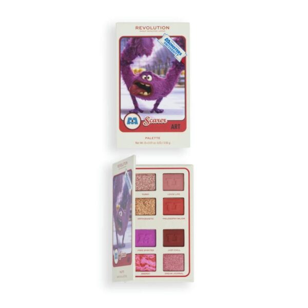 Revolution X Monsters University Card Palette Art Scare