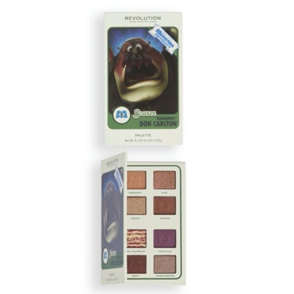 Revolution X Monsters University Card Palette Don Carlton Scare