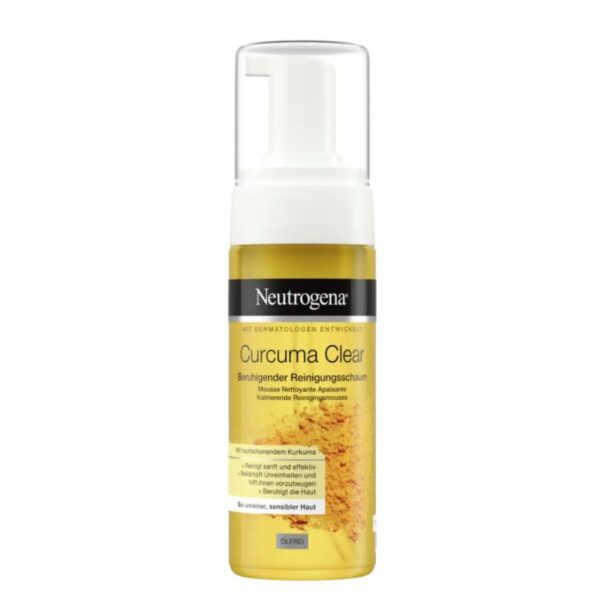 Neutrogena Curcuma Clear Καταπραϋντικός Αφρός Καθαρισμού 150ml