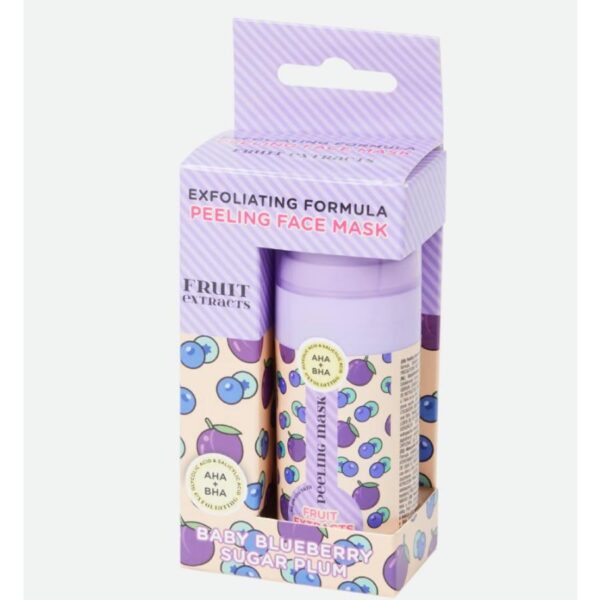 Peeling Face Mask (με μυρτιλο/ζαχαρωτο δαμασκηνο) 30ml