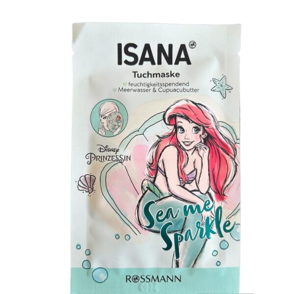 Disney Face Mask Ariel Sea Me Sparkle