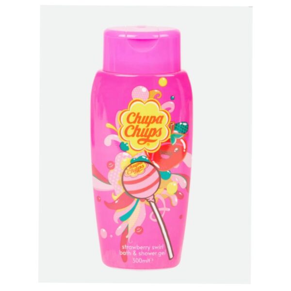 Chupa Chups Bath and Shower gel με αρωμα Strawberry Swirl 300ml