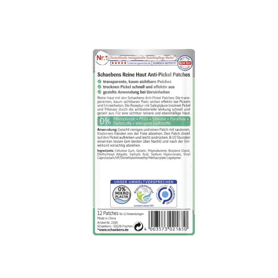 Schaebens Επιθέματα Pure Skin κατά των σπυριών(12κομματια) - Image 2