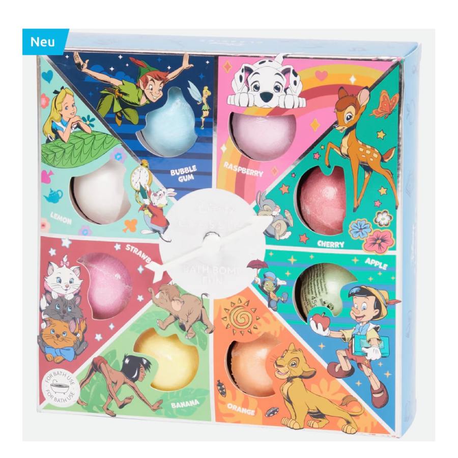Disney bath bomb 8 βομβες μπανιου(διαφορετικά αρώματα φρούτων)