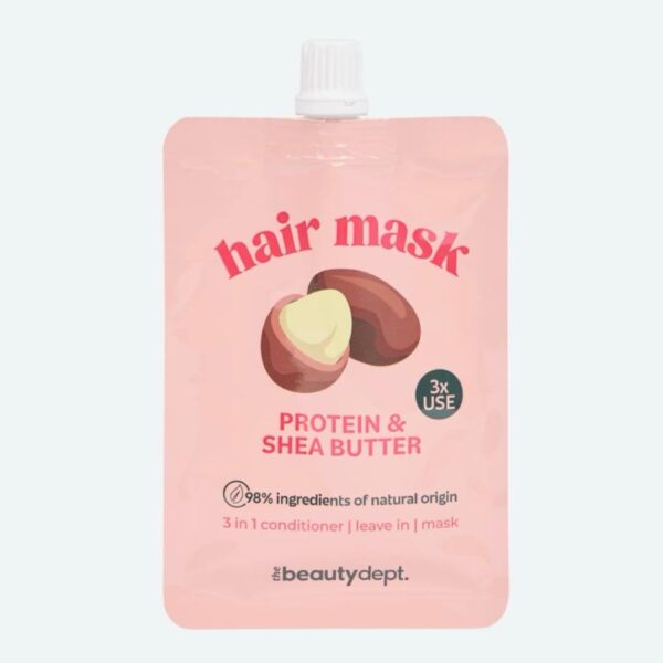 The beautydept Μασκα μαλλιων Protein/Shea Butter  (για 3 φορες)