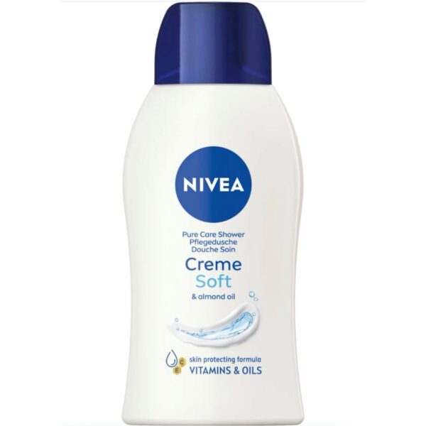 Nivea Θρεπτική κρέμα ντους Απαλή,travel size, 50 ml