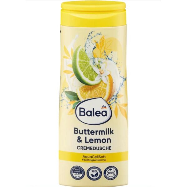 Balea Κρέμα ντους Buttermilk & Lemon, 300 ml