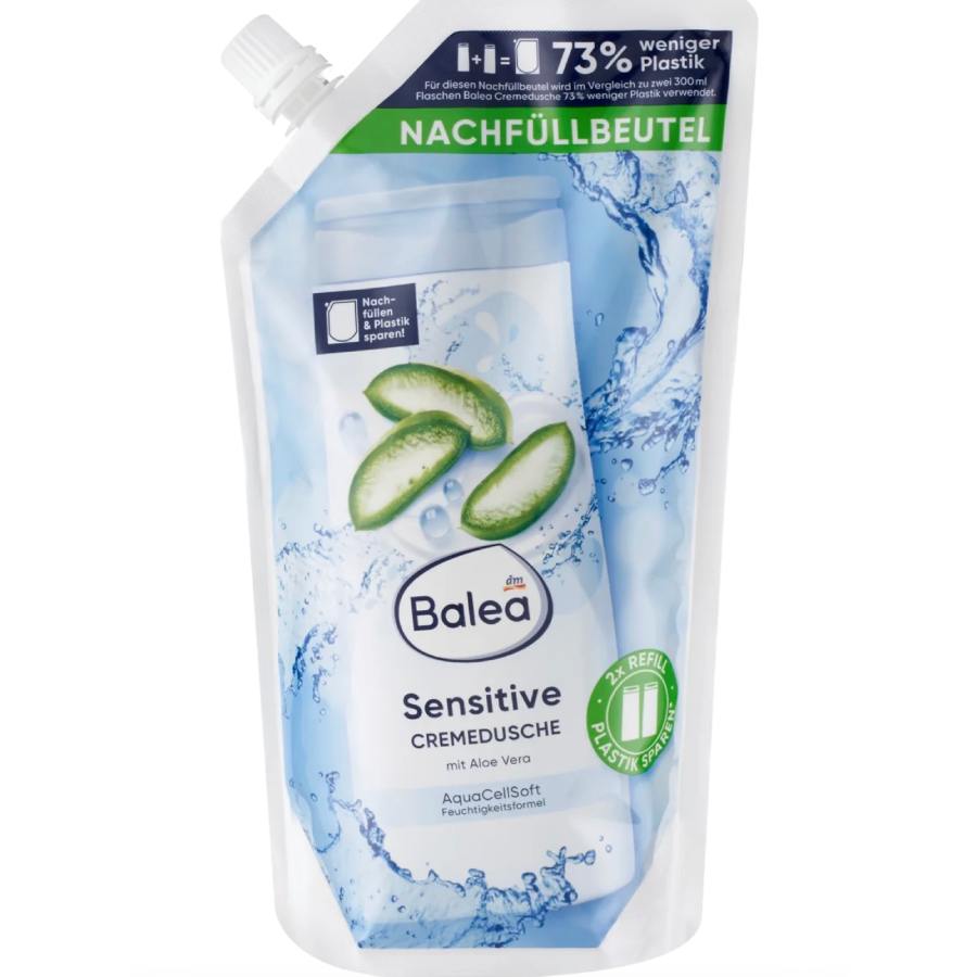 Balea Κρεμα ντουζ Sensitive σε συσκευασια αναπληρωσης 600ml