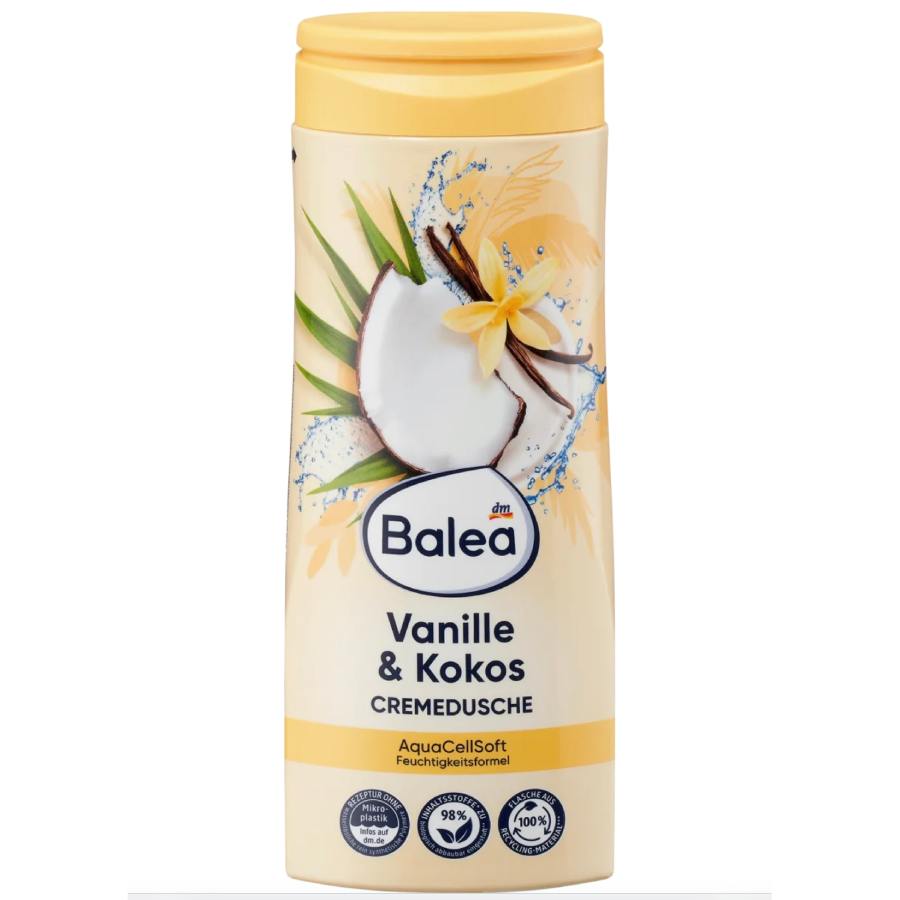 Balea Κρεμα ντουζ καρυδα βανιλια 300ml
