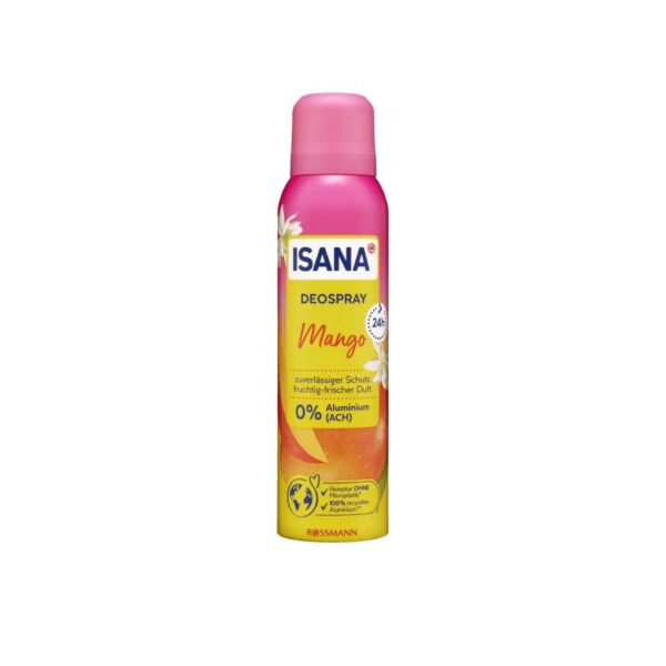 Αποσμητικό Isana Deospray Mango 24h 150ml