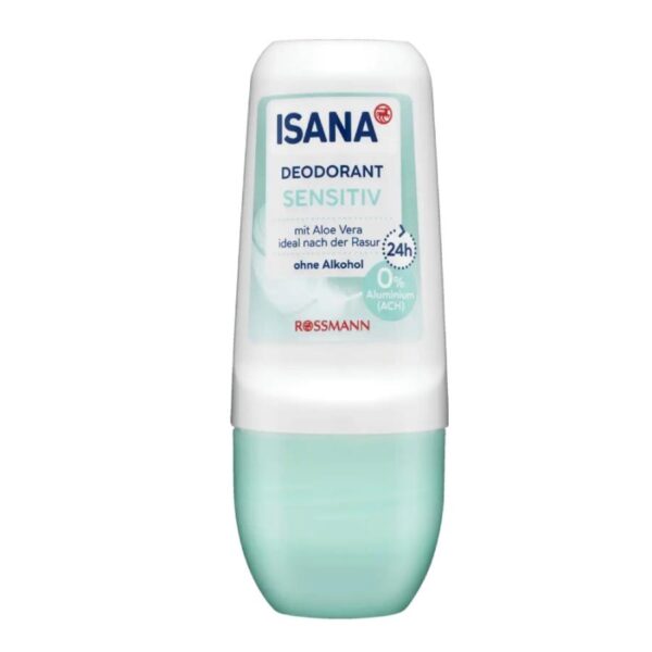 Αποσμητικο Isana Roll-on Sensitiv 24h 50ml