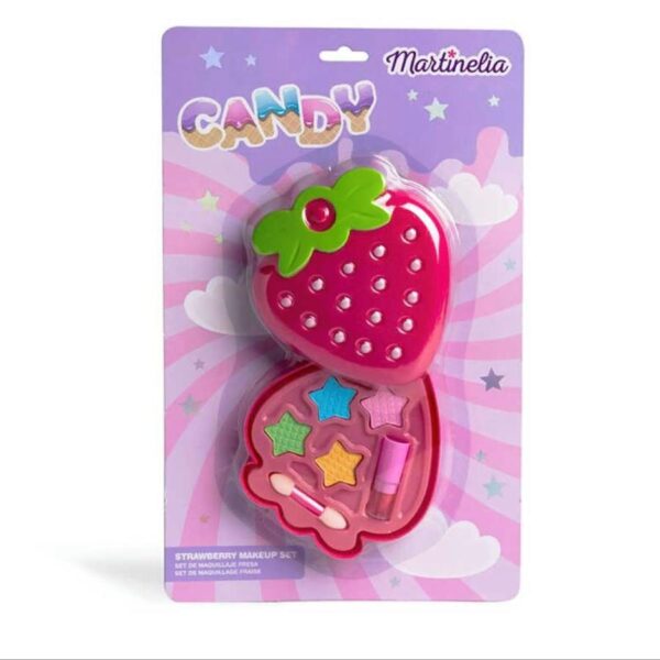 Martinelia Candy Strawberry Makeup Set – Παιδικό Σετ Μακιγιάζ 19 x 28 cm Ηλικίες 3+