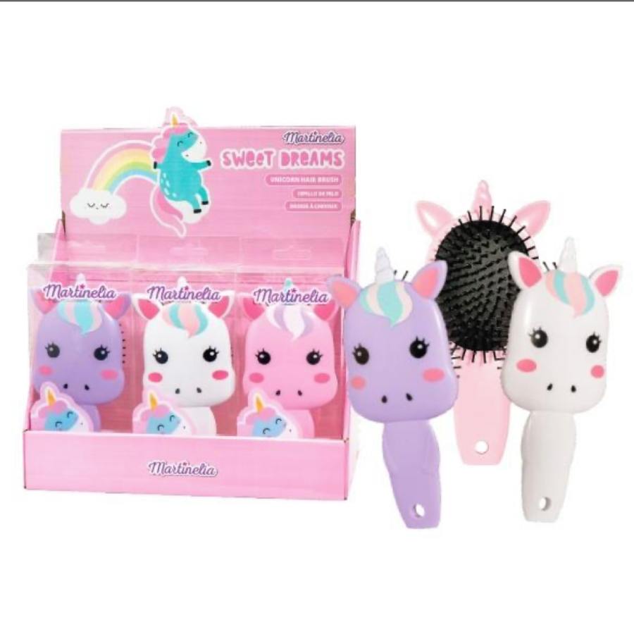 Martinelia Sweet Unicorn Hair Brush Βούρτσα Μαλλιών Μονόκερος 100gr