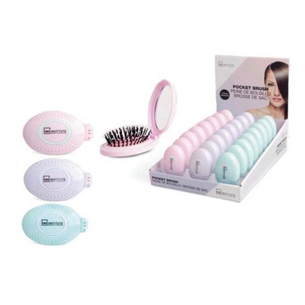 DESIGN Pocket Mirror With Comb χτενα με καθρέφτη travel size