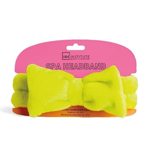Neon Spa Headband Κορδέλα Μαλλιών για Μακιγιάζ με Φιόγκο Φωσφορούχα