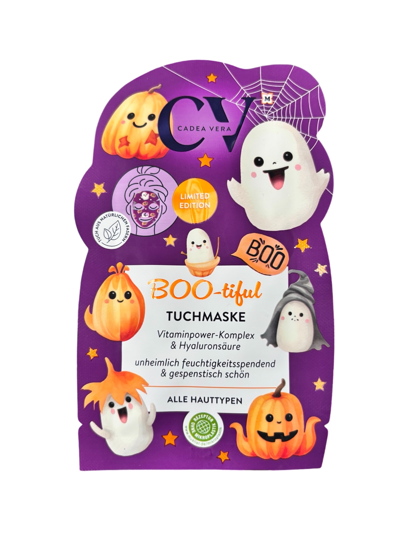 Halloween Μασκα προσωπου BOO-tiful vitamingower+υαλουρονικο