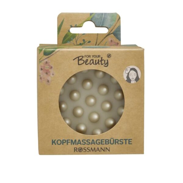 Βουρτσα μασαζ κεφαλιου για καλύτερη κατανομή των προϊόντων περιποίησης