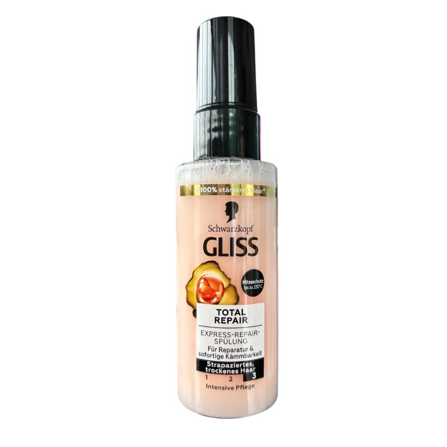 Schwarzkopf Gliss conditioner με σπρέι Express-Repair Total Repair travel size