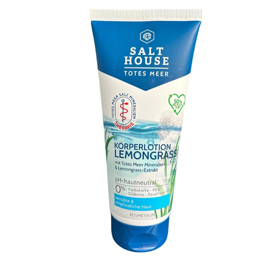 Salt House body lotion lemongrass,λοσιον σωματος 200ml