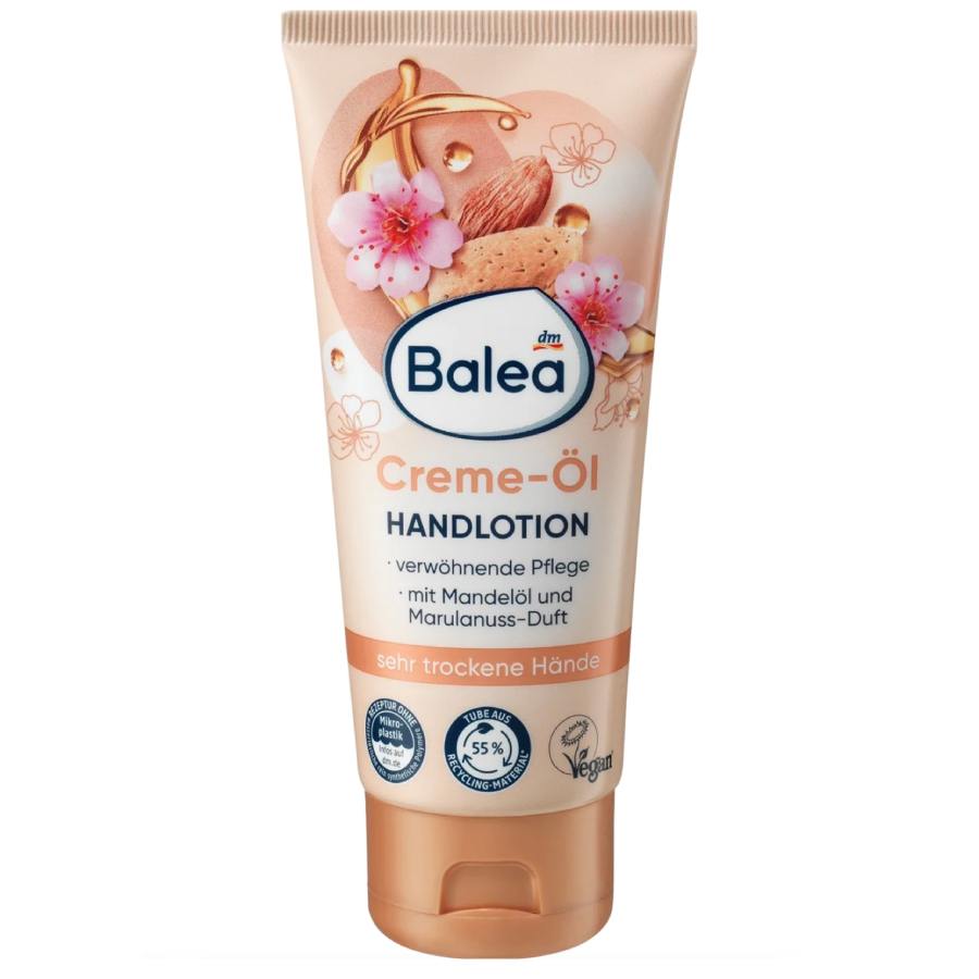 Balea Κρέμα-λάδι λοσιόν χεριών με αμυγδαλέλαιο, βούτυρο καριτέ , 100 ml