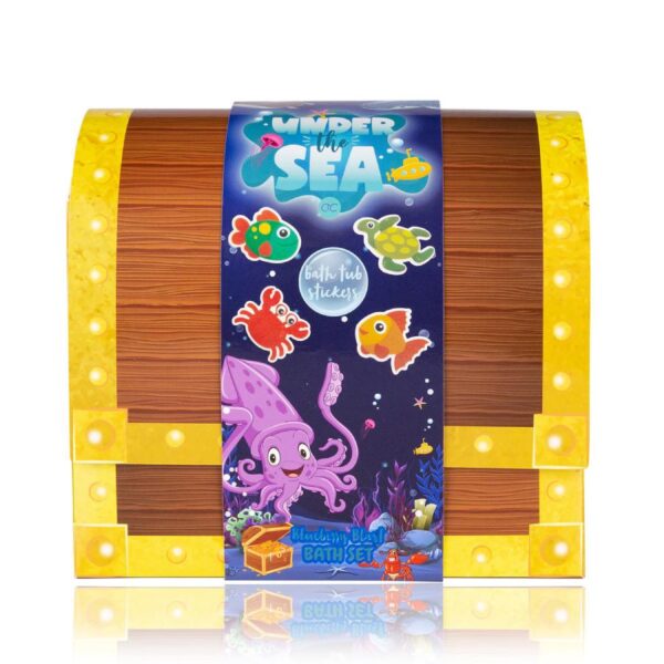 Accentra Σετ παιδικού μπάνιου με αφρόλουτρο 150ml, 50g bath fizzer & σαπούνι, Under the sea