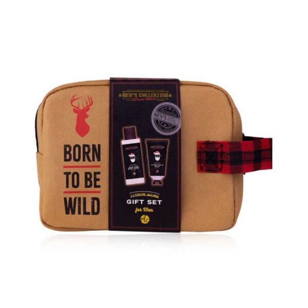 Accentra Ανδρικό σετ σε νεσεσέρ με αφρόλουτρο 150ml & after shave balm 60ml, Xmas Men