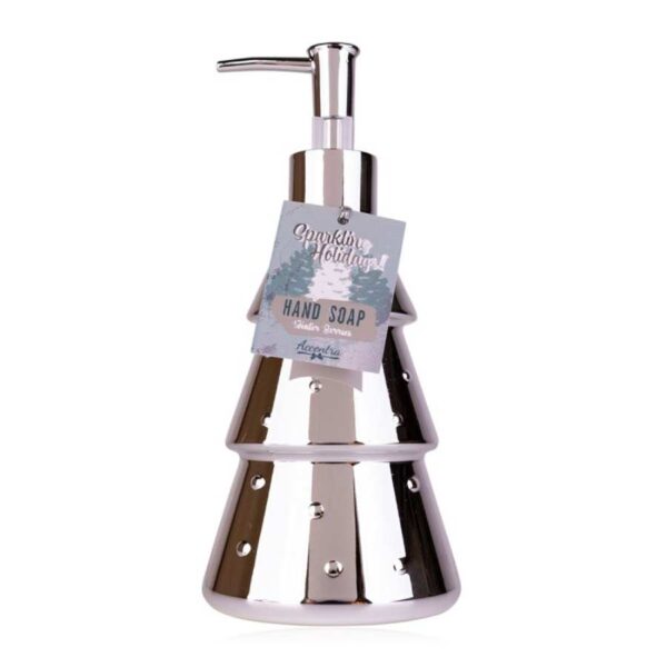 Accentra Σαπούνι χεριών Xmas Tree 500ml σε 2 χρώματα,(κρεμοσαπουνο) Winter Classics Silver