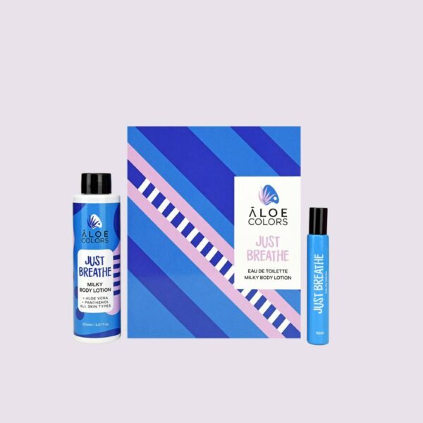 Aloe colors Just Breathe Gift Set