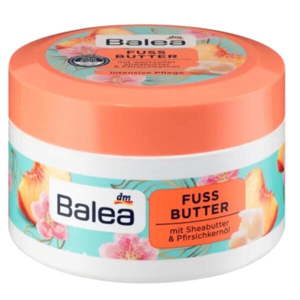 Balea κρεμα ποδιωνβούτυρο καριτέ και έλαιο ροδάκινου, 150 ml