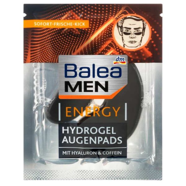 Balea MEN Επιθέματα ματιών Energy Hydrogel (1 ζευγάρι), 2 τεμ eyespads