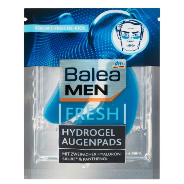 Balea MEN Επιθέματα ματιών Fresh Hydrogel, 2 τεμ