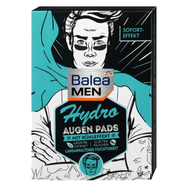 Balea Men eyespads Hydro μαξιλαράκια ματιών (6 ζεύγη), 12 τεμ