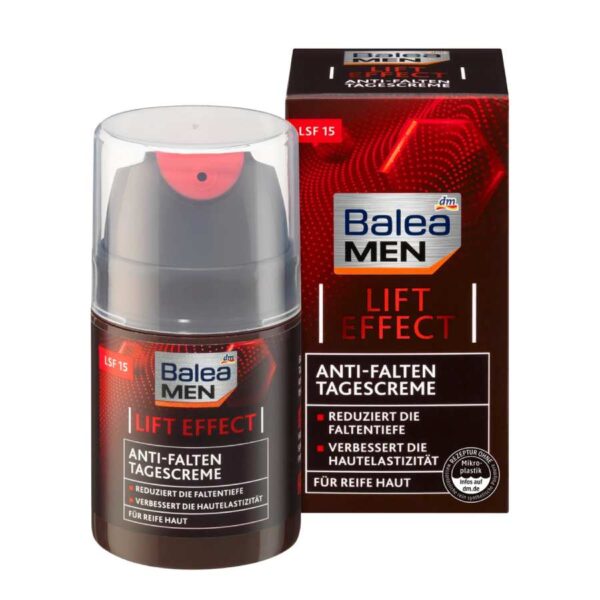 Balea MEN Αντιρυτιδική κρέμα προσώπου Lift Effect, 50 ml