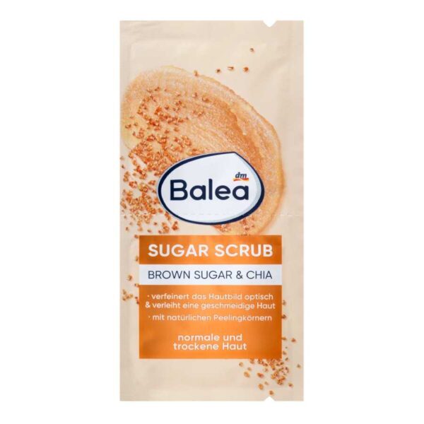 Balea Peeling Brown Sugar Scrub (2x8 ml), 16 ml(peeling προσωπου)